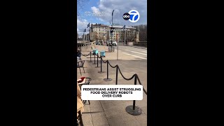 Food delivery robots get a hand from passersby