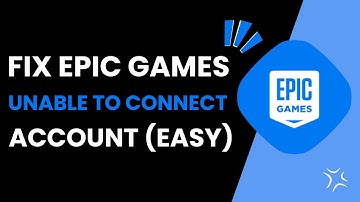 How To Fix Unable To Connect Accounts On Epic Games