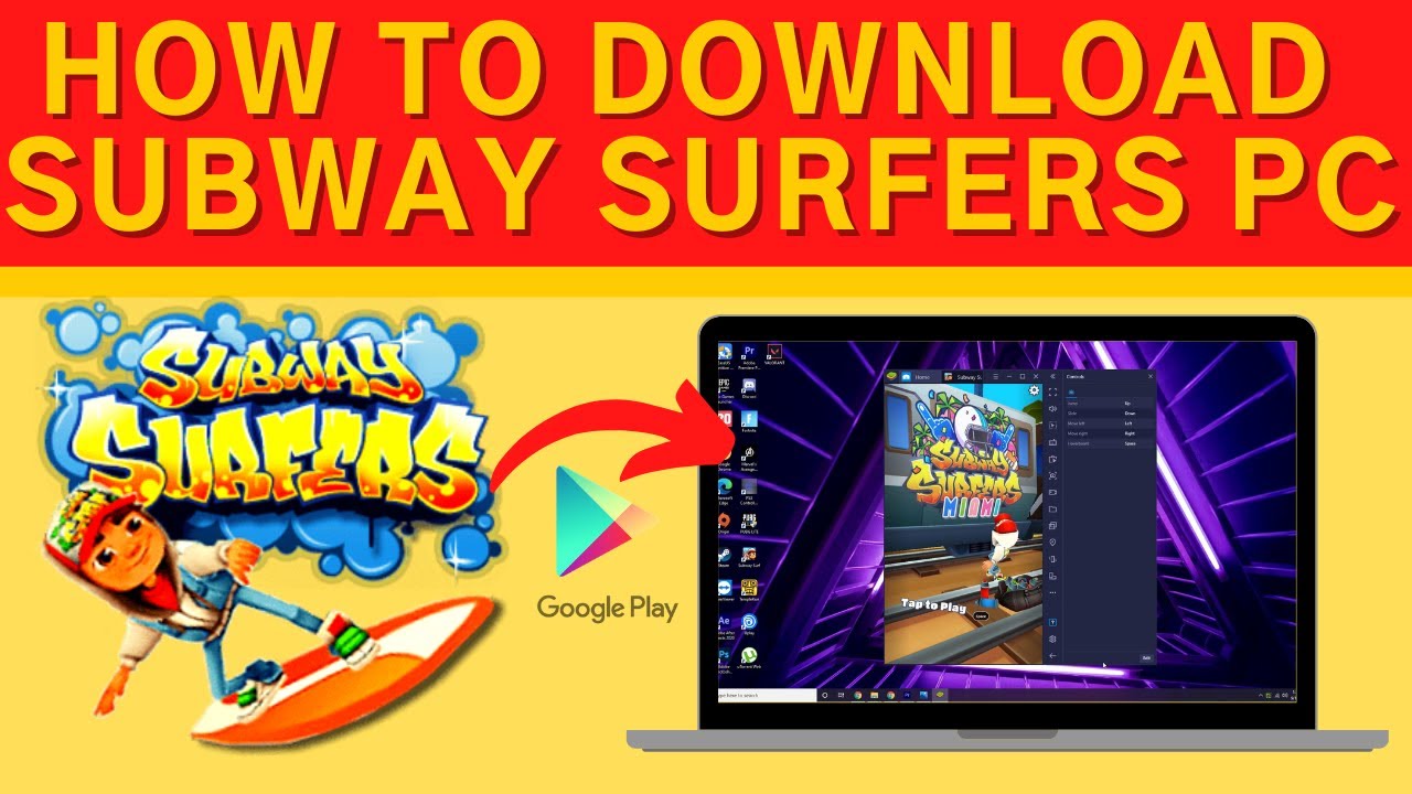 Download Subway Surfers Minecraft PE android on PC