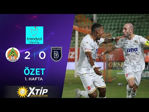 Merkur-Sports | C. Alanyaspor (2-0) R. Başakşehir - Highlights/Özet | Trendyol Süper Lig - 2023/24