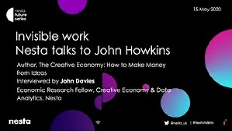Nesta Talks to... John Howkins