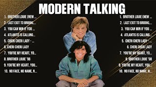 Modern Talking Greatest Hits 2024   Pop Music Mix   Top 10 Hits Of All Time