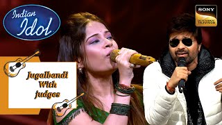 Senjuti के साथ Himesh ने गाया 'Sanam Mere Humraaz' | Indian Idol 13 | Jugalbandi With Judges