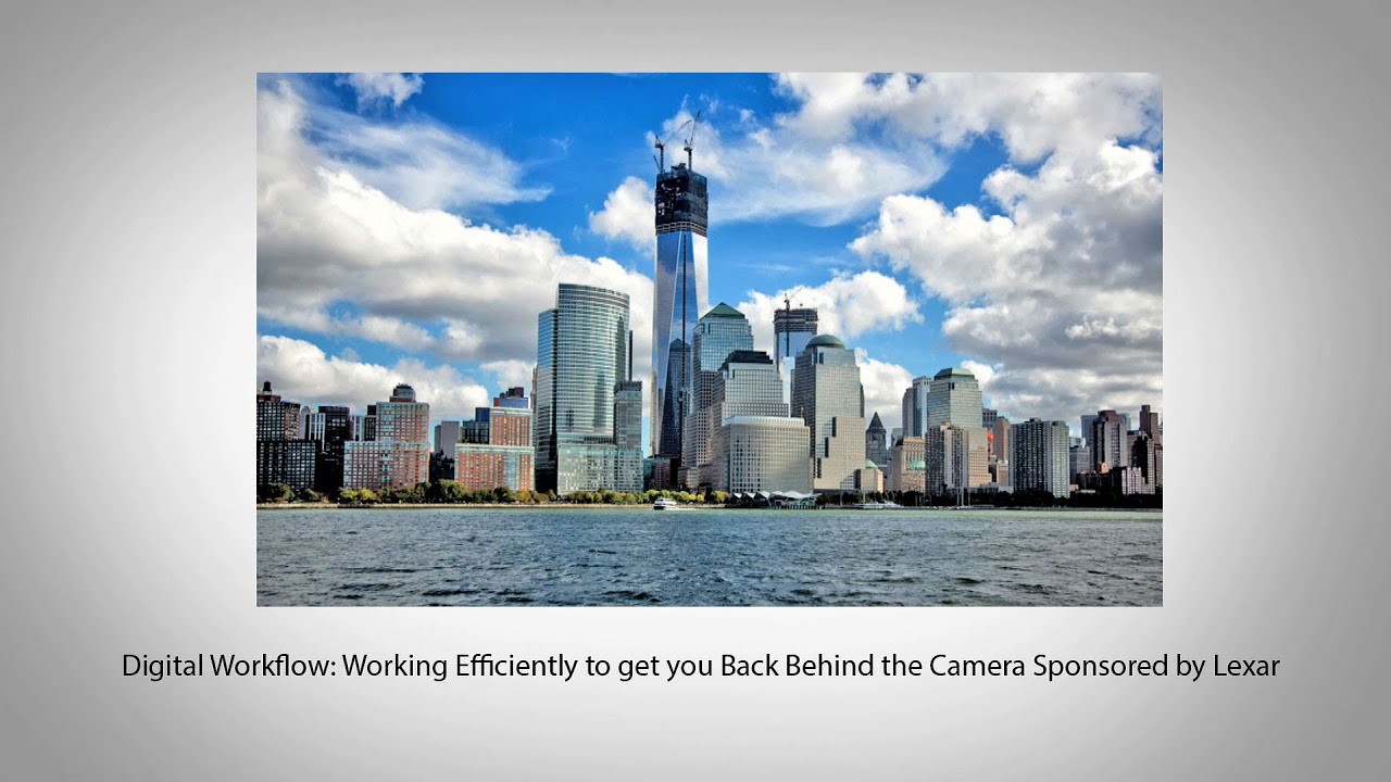 Digital Workflow Working Efficiently to get you Back Behind the Camera