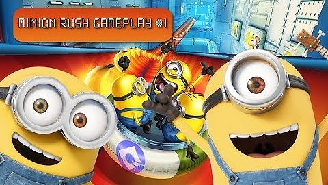 Minion Rush Mobile (Android,iOS) Gameplay Walkthrough Part 1