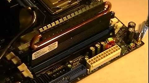 How to Build a Custom PC -  Memory / RAM / DIMM Module installation/discussion - Epsode 3 Part 1