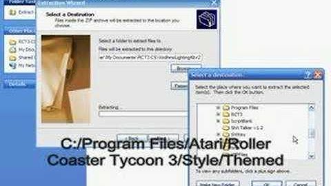 [Tutorial] How to install custom scenery in RCT3