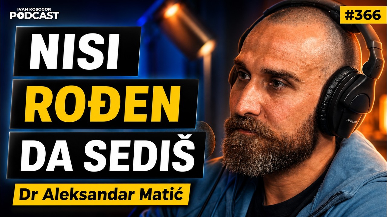 Najveće laži o zdravlju u fitnes industriji — Dr Aleksandar Matić | IKP #366