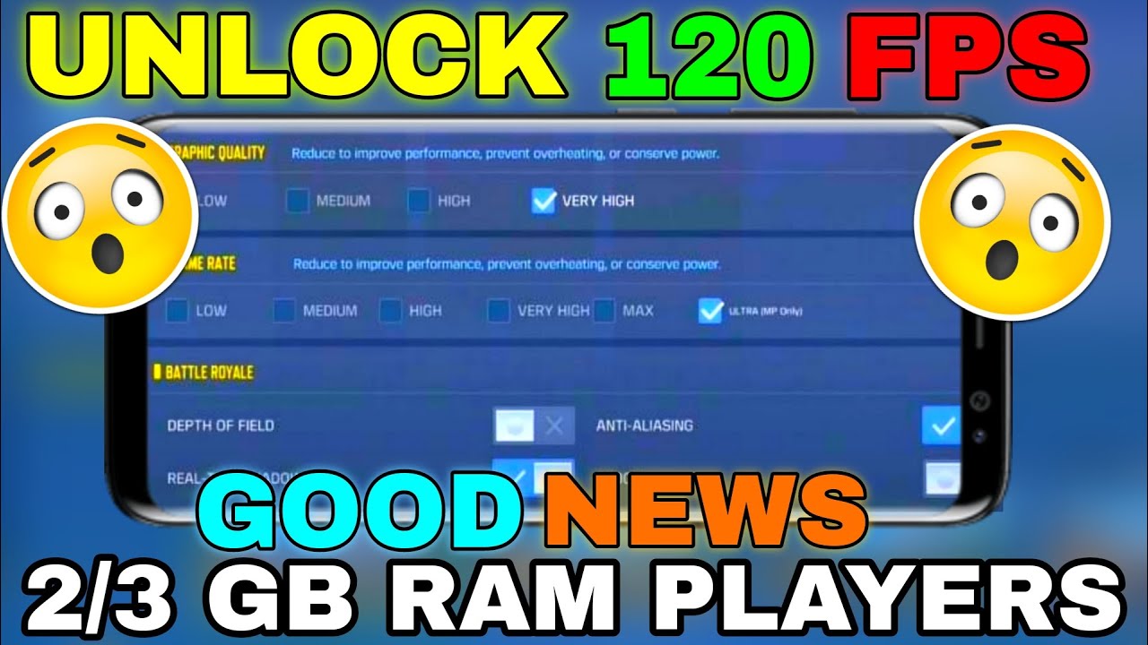 HOW TO UNLOCK/GET MAX 120 FPS IN CALL OF DUTY MOBILE | HOW TO FIX LAG ...