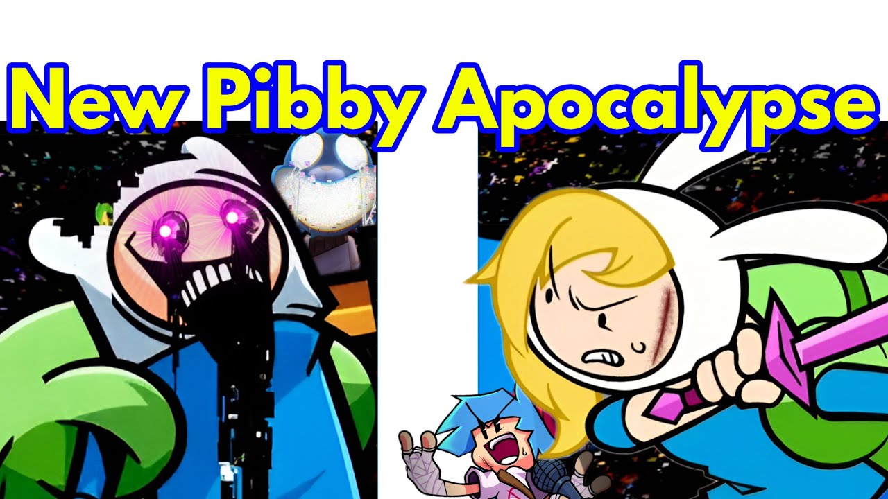 Friday Night Funkin Vs New Pibby Apocalypse Finn Update  Adventure Time FNFModPibby Finna