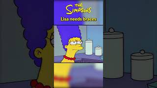 Lisa Needs Braces | The Simpsons #Shorts