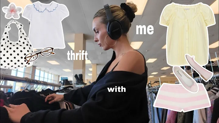 THRIFT WITH ME 🧸ྀི (pinterest inspired SPRING/SUMMER vintage 00s, chic, coquette, old money, + more)