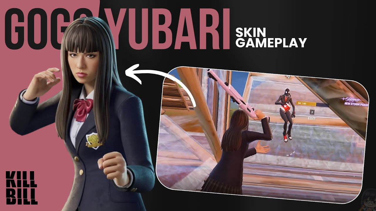 *NEW* GOGO YUBARI [Kill Bill Collab] | Fortnite Reload Build Gameplay