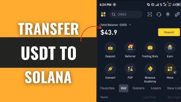 How to Transfer USDT to Solana (Step by Step)