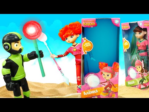 Видео Куклы Сказочный Патруль Играют В Игры Против Бен 10! Обзор Игрушек И Игры Для Детей