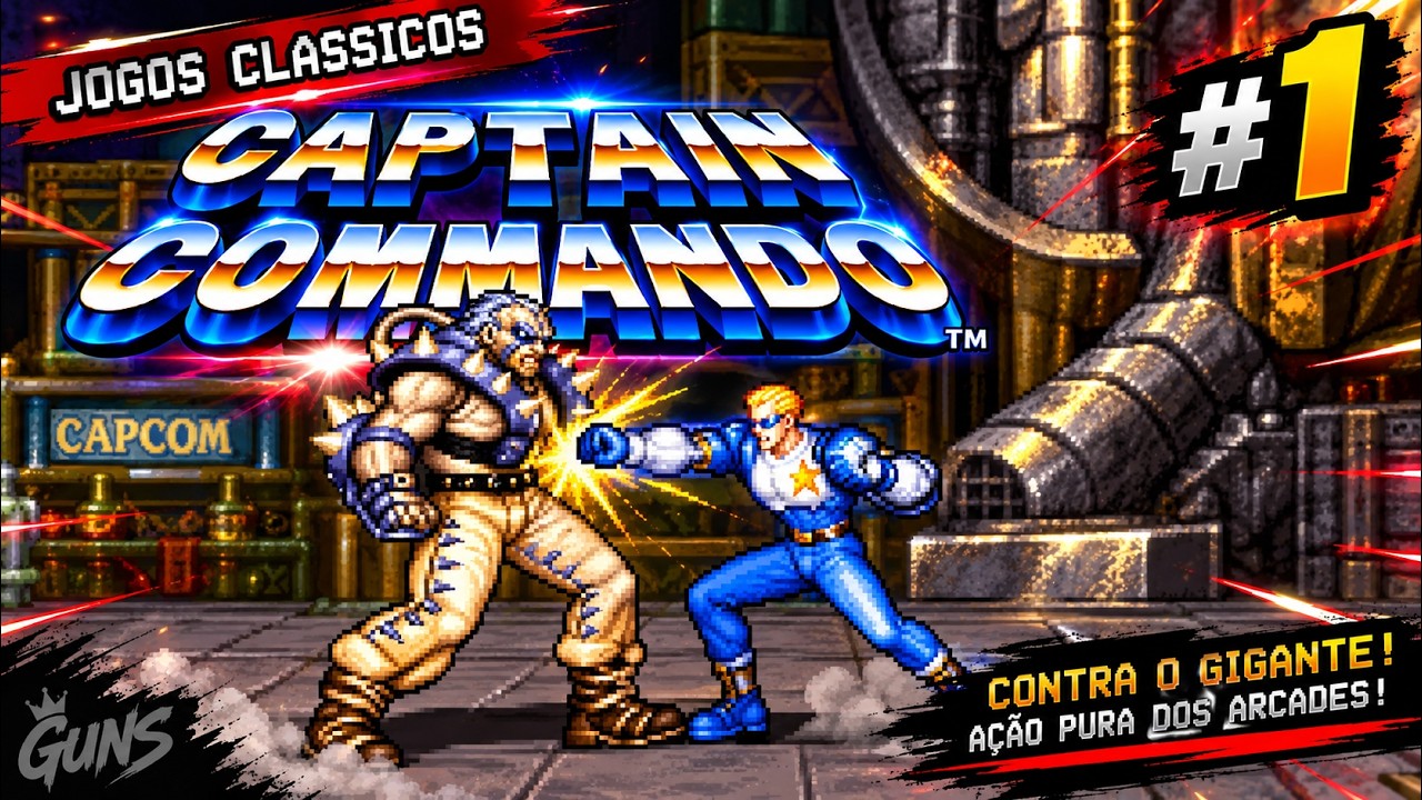 Jogos Classicos - Capitao Comando#1 [Detonado] - YouTube
