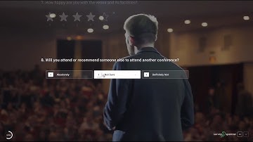 Video Surveys For Event Registration & Reviews | SurveySparrow