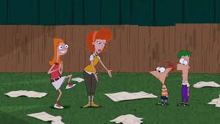 Phineas & Ferb Getting Busted for Littering Towels