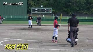 《中学硬式》【ミズノ旗】　永井秀太 二塁手（浜田ボーイズ）  20220807@千代田【】