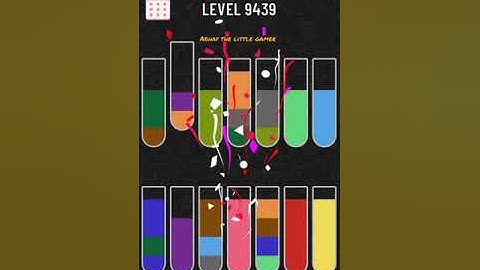 Water sort puzzle level 9439