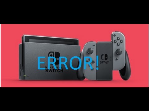 The worst error on the Nintendo Switch. ( error code 2618 0516)