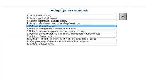 PIAS Initial Training - Loading - Weight groups