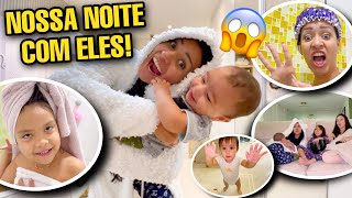 Rotina Da Noite Com Nossos Filhos Juntos Socorro 