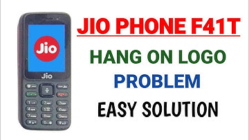 Hard Reset Jio Phone F41T Hang On Logo Problem Fix Without Flashing