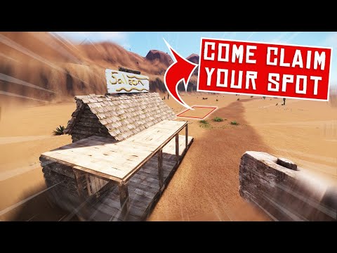 100 Rust players rebuild the WILD WEST... - 100 Rust players rebuild the WILD WEST...