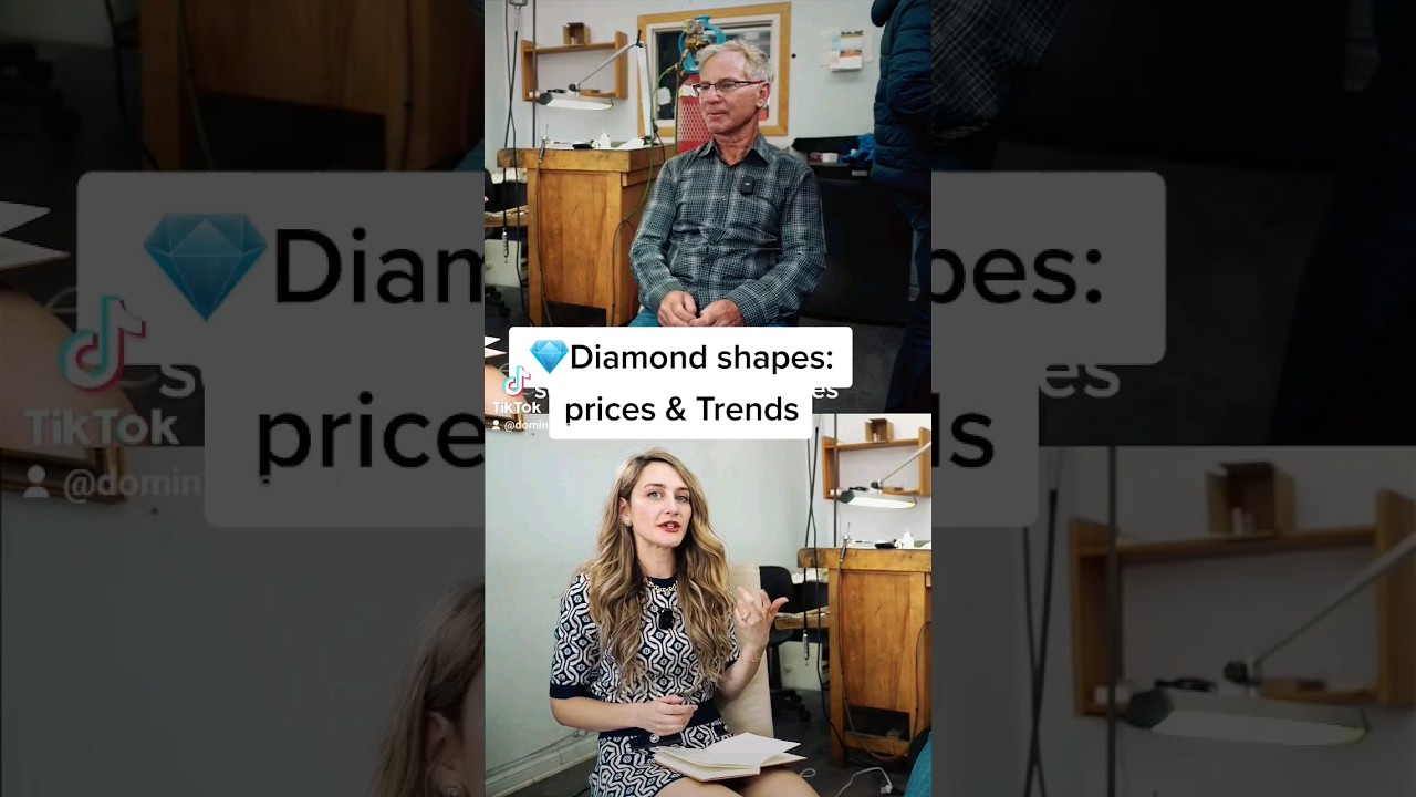 Diamond prices: shapes VS trends, video on our channel! 
