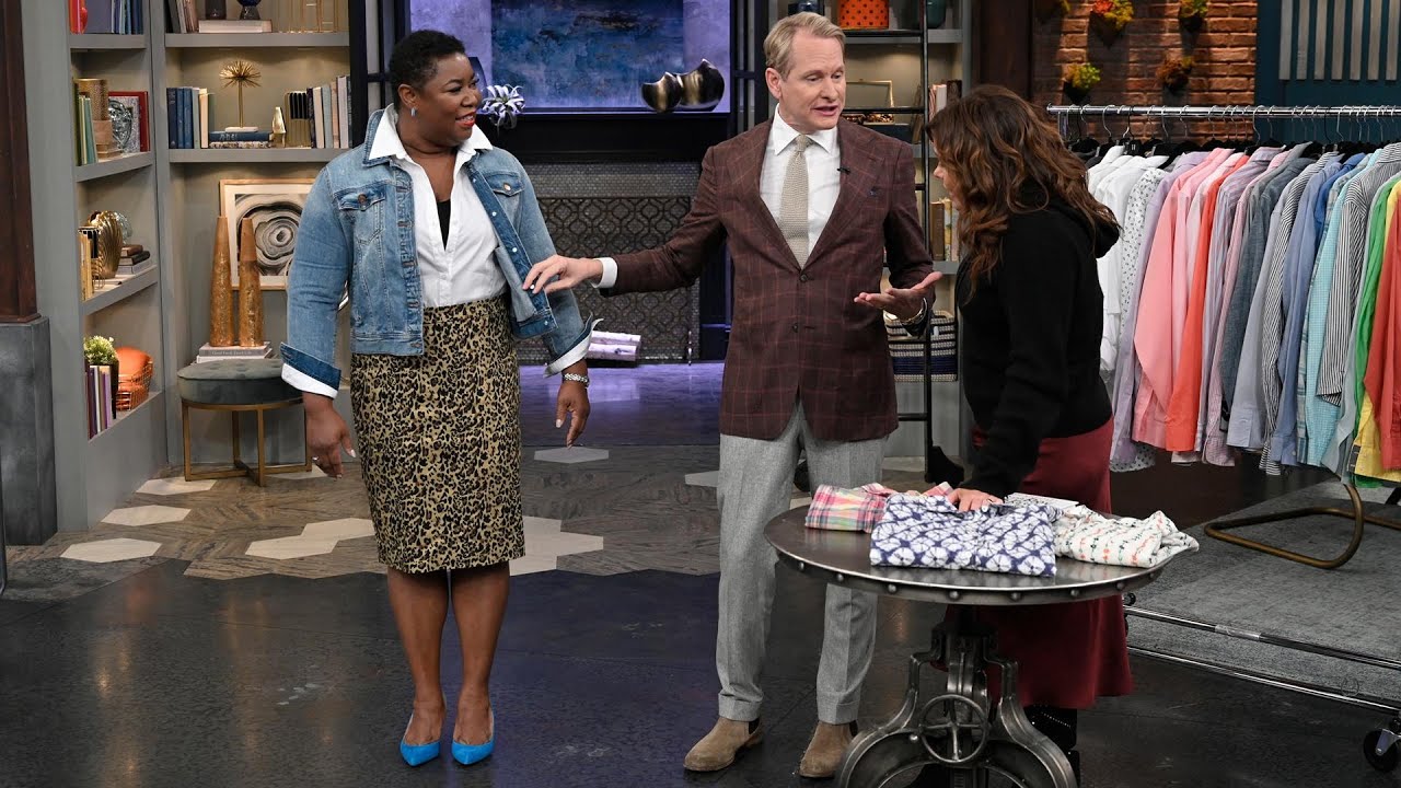 Carson Kressley Helps a Woman Who Has a Whopping 51 Button-Downs Get Out Of Her Style Rut | Rachael Ray Show