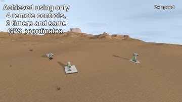 Autopiloting Cargo Drone (Vanilla, no scripts)