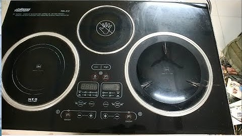 Chiếc bếp từ này độc lạ quá mọi người!Lần đầu mình thấy mâm từ kiểu này.Hoffmann HM-IC2