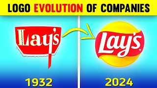 Evolution Of Lays Logo What Did The First Logos Of Famous Companies Look Like?