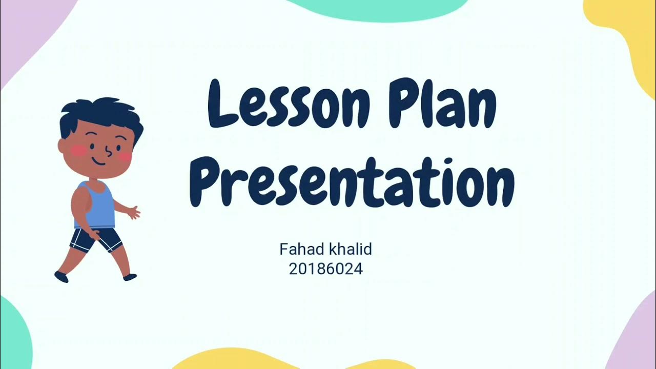 lesson plan presentation video