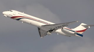 Kingdom of Eswatini - McDonnell Douglas MD-87 - Landing & Takeoff