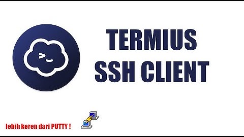 Review Termius SSH sebagai client dalam melakukan remote server