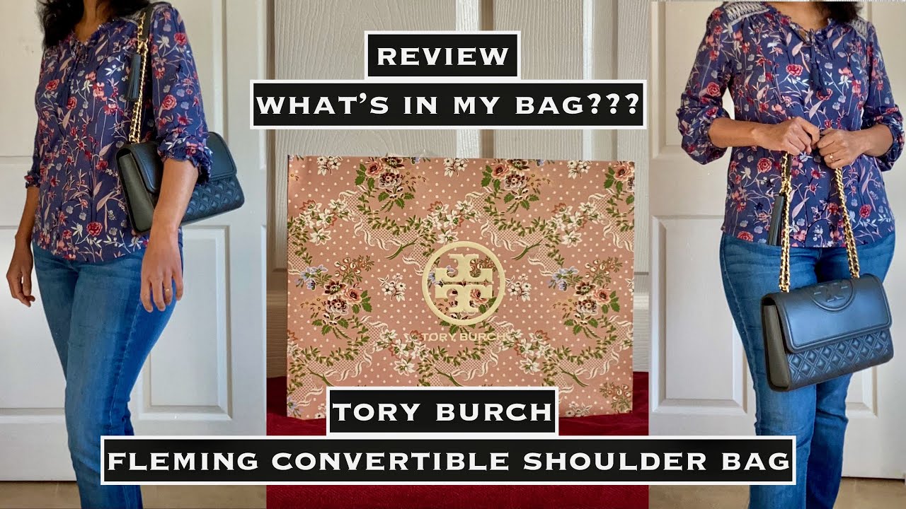 Tory Burch Fleming Shoulder Bag Review - Fifteen Minutes To Flawless