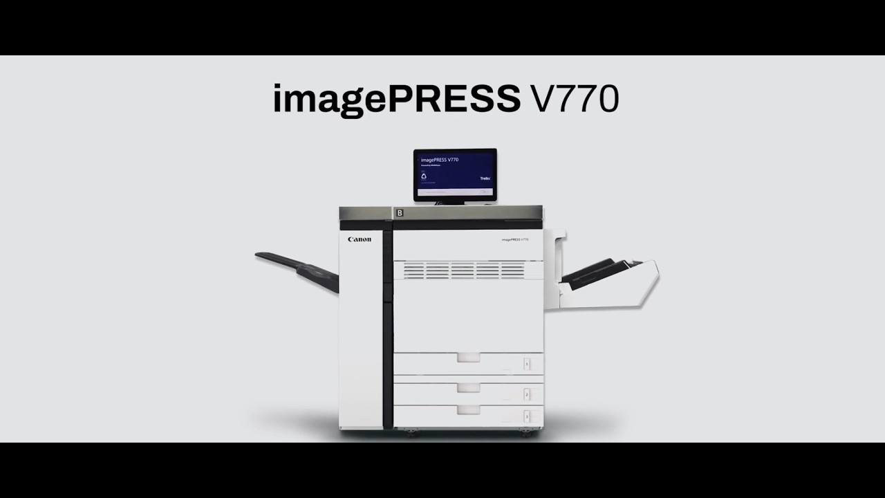 Future-Ready Production Printing | imagePRESS V770 - YouTube