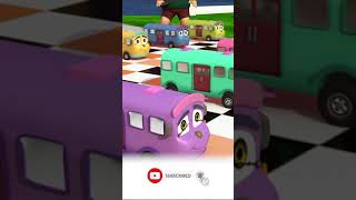 Dez Pequenos Ônibus - Canções infantis e canções infantis - Super Kids Português #shorts #kidssong