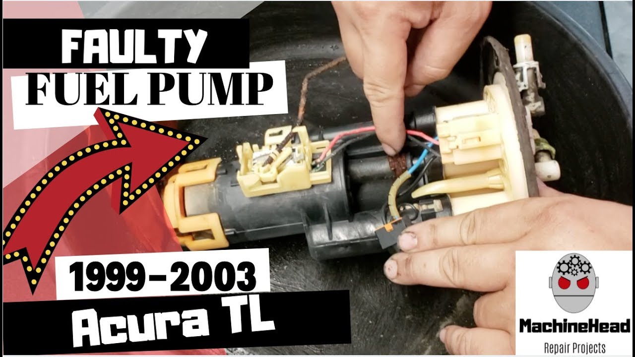 1999 2003 Acura Tl Faulty Fuel Pump Youtube
