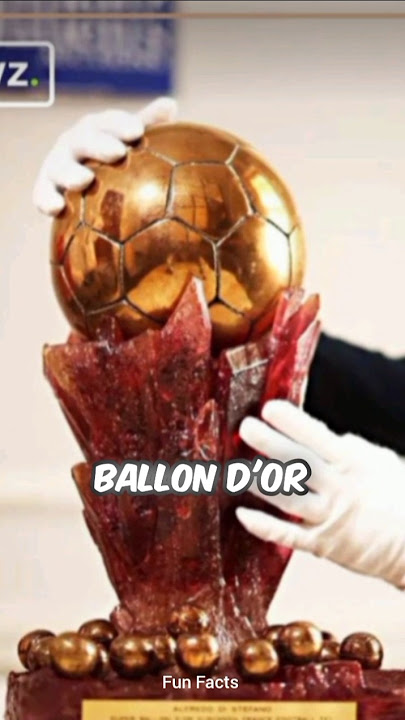 Uncovering the mysteries of the Super Balloon d'or trophy 🏆 #football #shorts