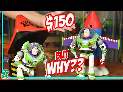 EXPENSIVE Buzz Lightyear Bluetooth Speaker & Table Lamp | Toy Story Collection Unbox Martube