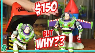 EXPENSIVE Buzz Lightyear Bluetooth Speaker & Table Lamp | Toy Story Collection Unbox Martube