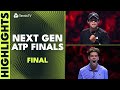 Learner Tien vs Alexander Blockx For The Title 🏆 | Next Gen ATP Finals Highlights