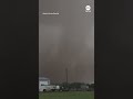 Large tornado spotted in central texas