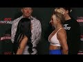 Amanda mazza vs hannah goldy  weighin faceoff  ufc fight pass invitational 5  bjj