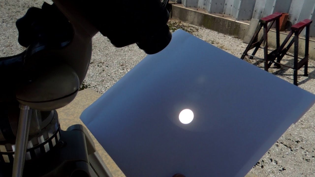 How to make your own solar eclipse projector