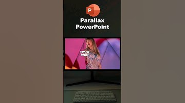 Parallax effect in PowerPoint #powerpoint #tutorial