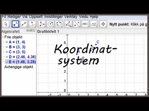 Video: Hvad er koordinat i økonomi?